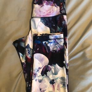 Floral leggings